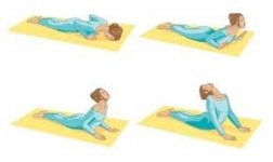 kobraállás - Bhujangasana